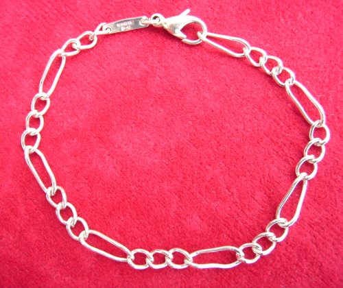 Fetter and link chain bracelet